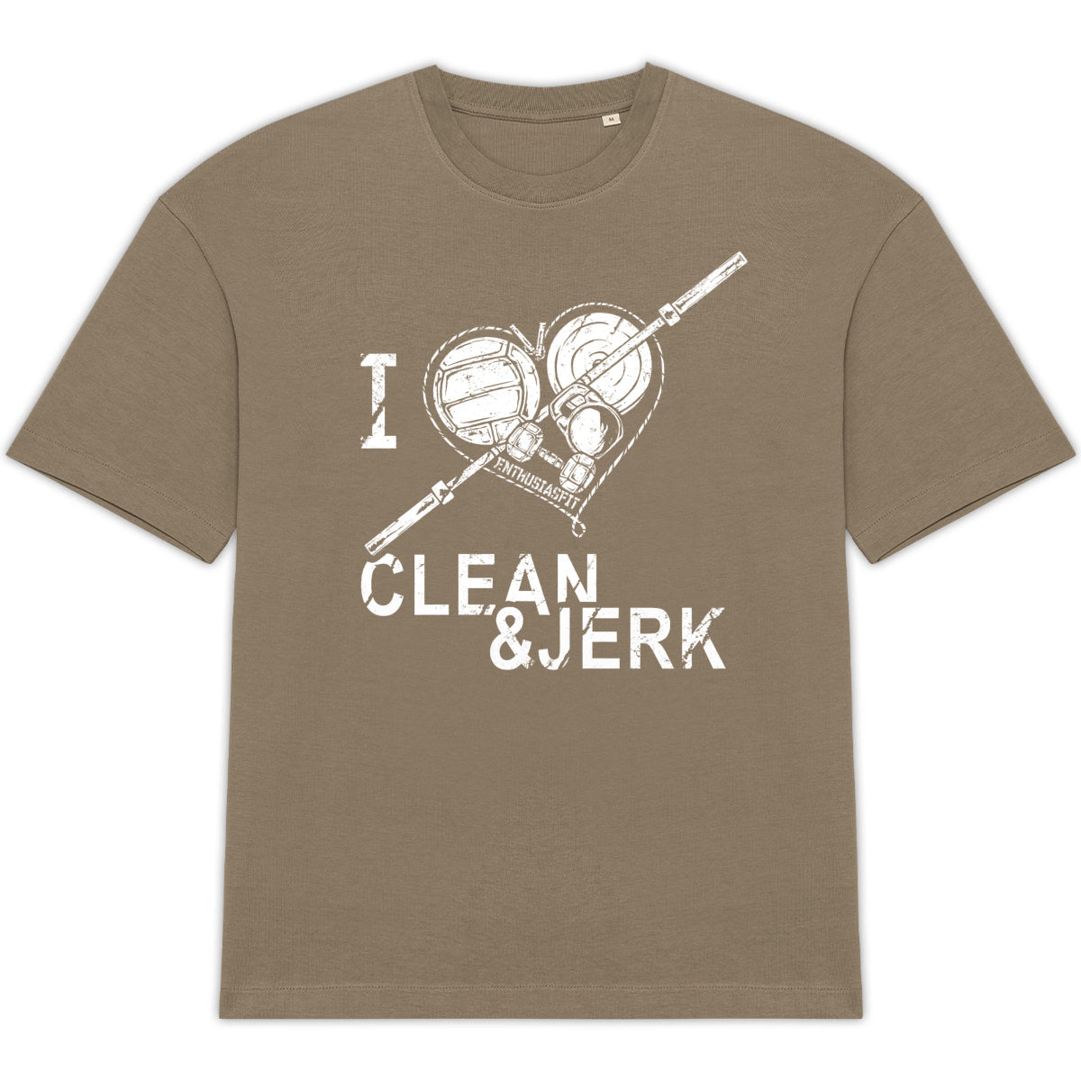 T-shirt Oversized Clean & Jerk