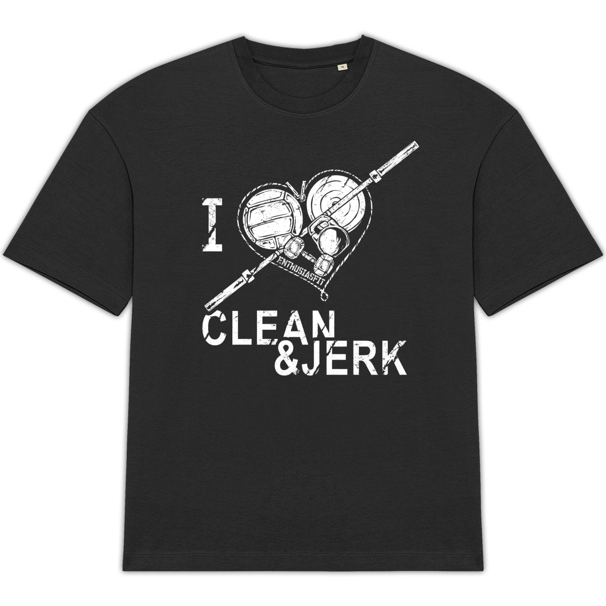 T-shirt Oversized Clean & Jerk