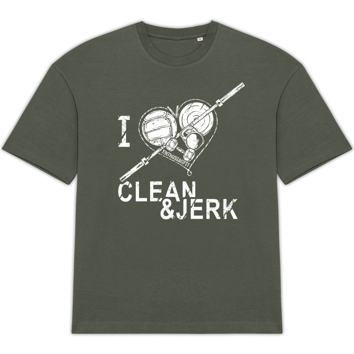 T-shirt Oversized Clean & Jerk